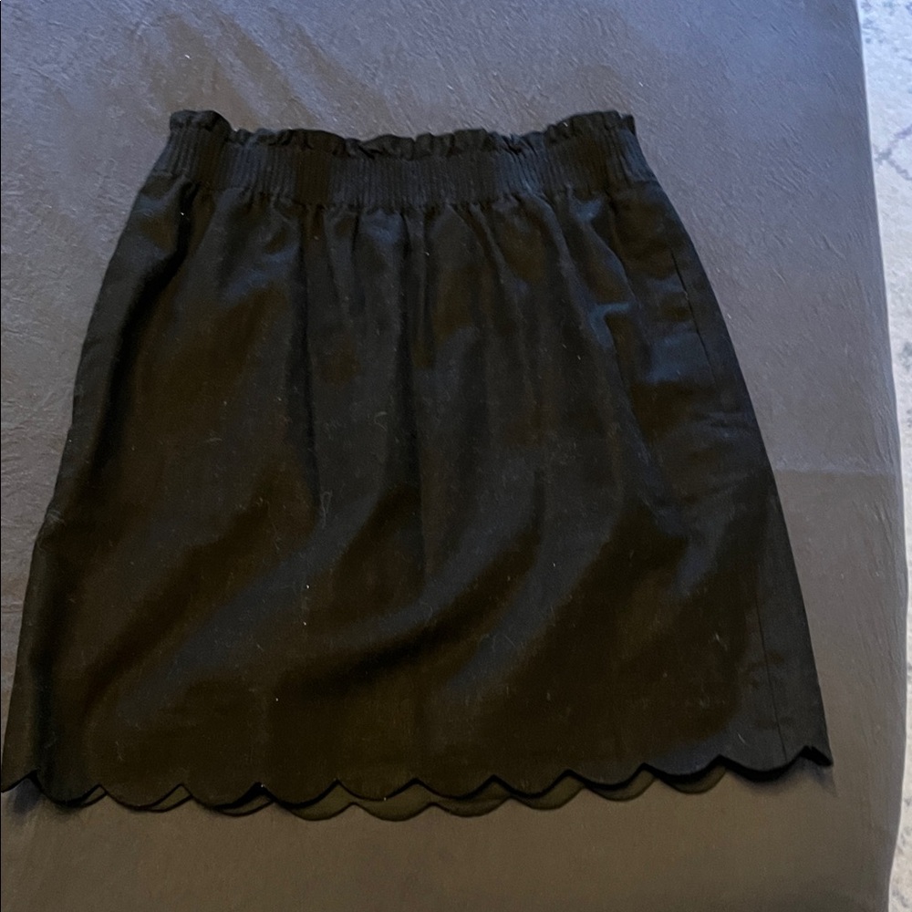 J. Crew Factory Black Mini Skirt